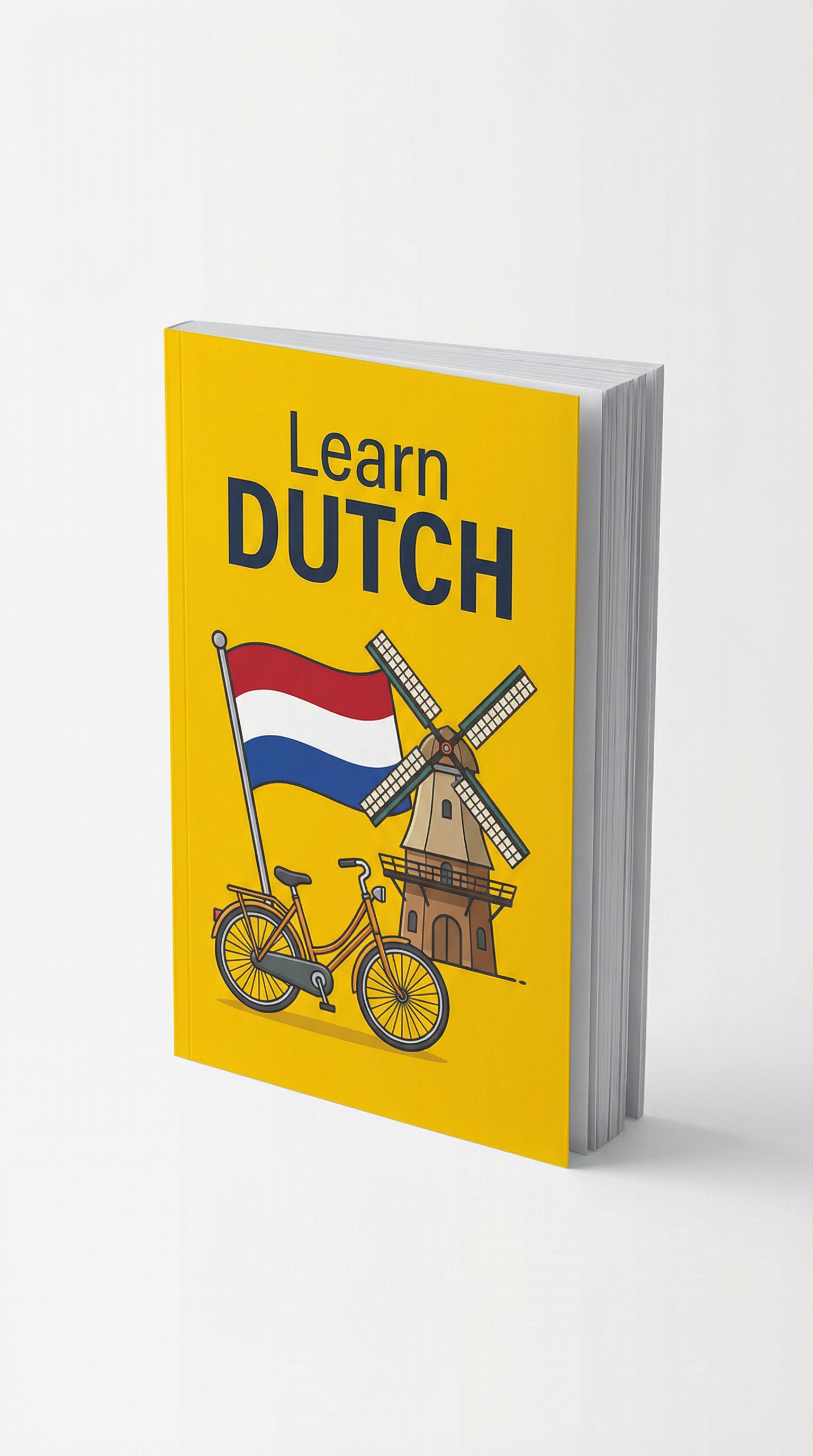 Learn Dutch book cover (3D)